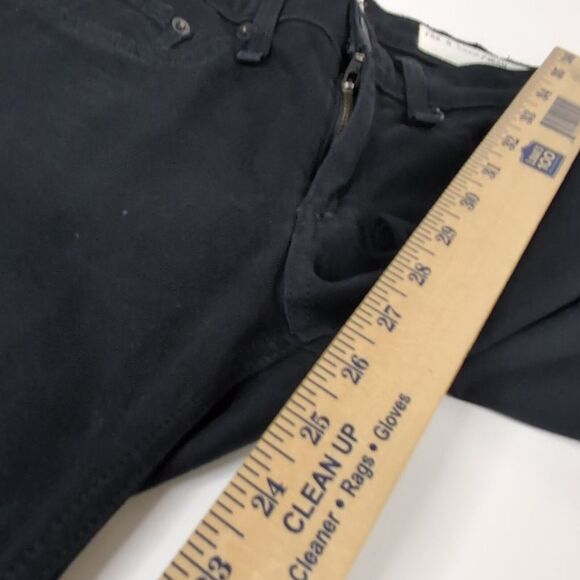 Rag‎ & Bone Leggings Skinny Jeans Coated Black Size 25 - Picture 5 of 10